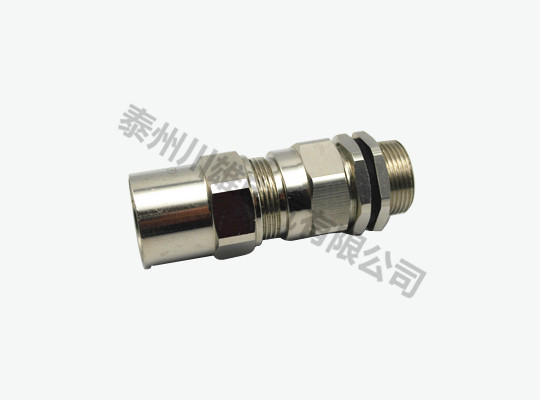 Steel pipe wiring armored gland